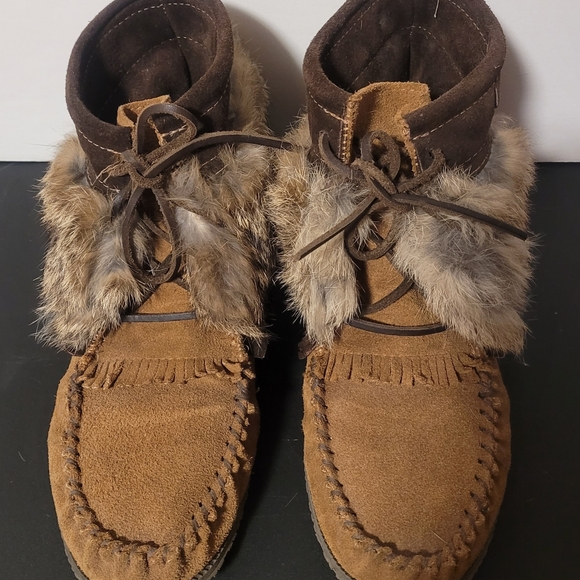 Vintage Softmoc Laurentian Chief Moccasin Boots - Picture 2 of 8